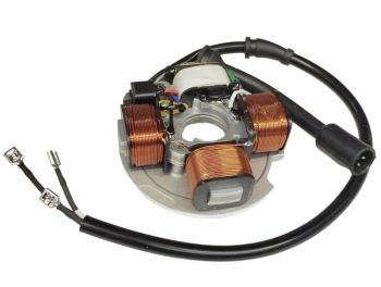 Statore 3 cavi, 1 connettore con 3 cavi, 3 bobine senza avviamento elettrico per Vespa PK50 SS/N/Rush/PK50-125 S/XL/XL2/N/ETS