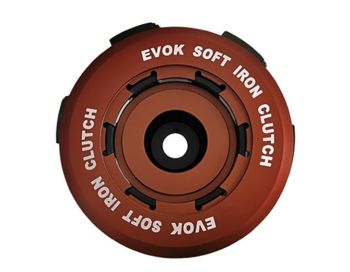 Frizione EVOK "Soft Iron Clutch" 4 dischi racing, 3 infradischi, monomolla per Vespa 50/ 50 Special/ ET3/ Primavera/ PK50-125/ FL/ XL/ ETS/ N/ APE