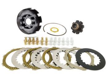 Frizione 12 molle, PINASCO RACING BULL CLUTCH per Vespa PX125-200/ P200E/ Rally180-200/ T5/ GTR/ TS/ Sprint/ GL/ VBB/ VNB