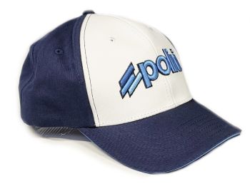 Cappellino trucker bianco/blu POLINI