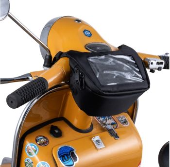 Borsa a manubrio porta cellulare per Vespa/​ Lambretta