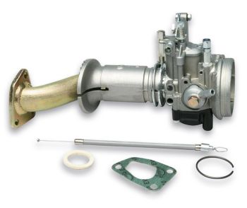 Kit carburatore SHB 16 e collettore aspirazione MALOSSI 16mm, 3 fori per Vespa PK50FL/ HP/ XL2/ Elestart