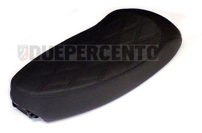 Sella sportiva ITALKAST 2.0 GRID nera, per Vespa 50/ 50 Special/ ET3/  Primavera