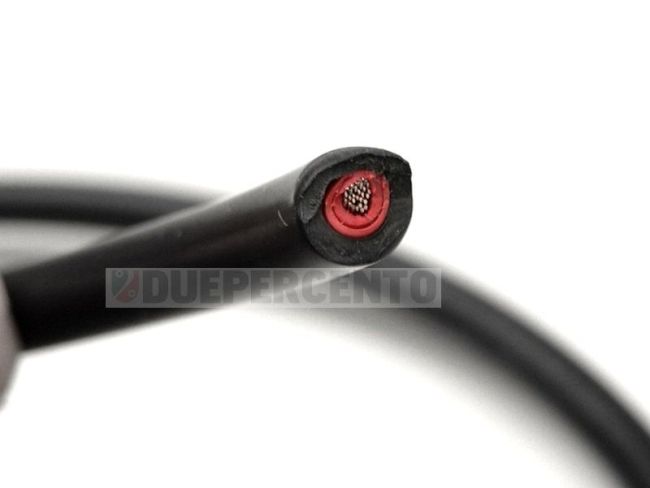 Pipetta candela + cavo candela TNT TUNING - rosso per Vespa 50/ 50 special/  ET3/ PX125-200/